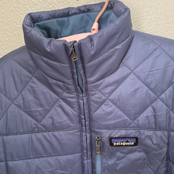 Patagonia Radalie Jacket Women's Large Blue Insulated Long Quilted Outdoor - Picture 3 of 16